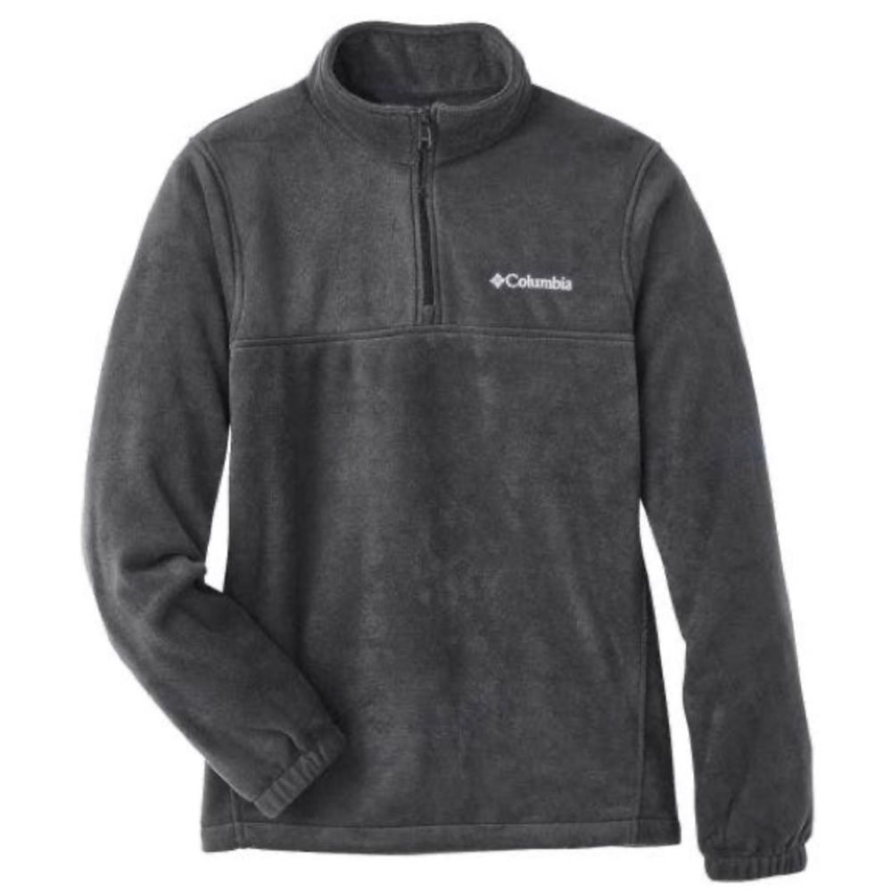 Columbia Charcoal Fleece Half-Zip Pullover